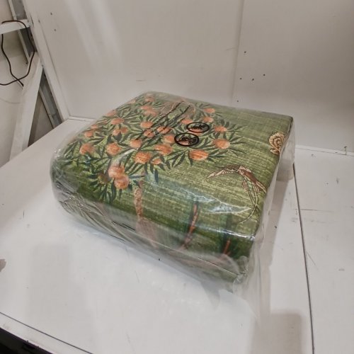 GARVEE LARGE MACHINE WASHABLE JUNGLE THEME ANIMAL AREA RUG - 8FT X 10FT - DARK GREEN FLORAL image 3
