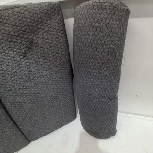 3PC BEDLUXE ADJUSTABLE BED WEDGE PILLOW SET - 22" X 12" - GREY image 4