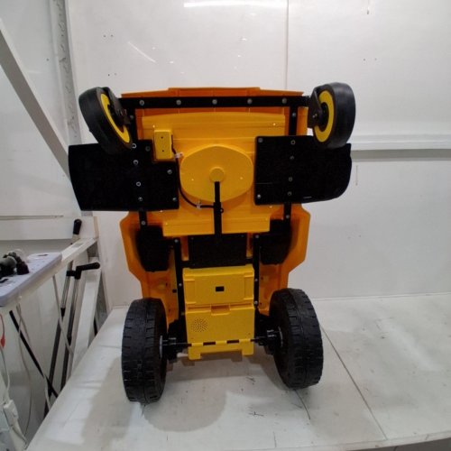 BLITZSHARK KID'S ZERO TURN TOY LAWN MOWER RIDE WITH REMOTE CONTROL - 12V, 3MPH, 77LBS MAX - YELLOW - (MODEL: P30-12V) image 13