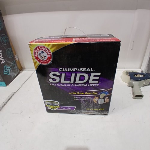 ARM & HAMMER SLIDE CLUMP AND SEAL 28LBS CAT LITTER image 2