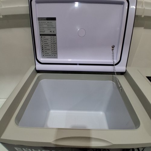 EUHOMY CAR REFRIGERATOR - 25l capacity - BLACK / WHITE (MODEL: CF004-25) image 6