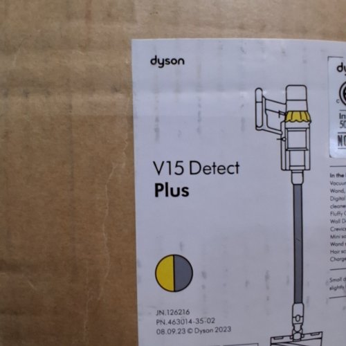 DYSON V15 DETECT CORDLESS VACUUM CLEANER - GREY/PURPLE (MODEL: 447261-01) image 3
