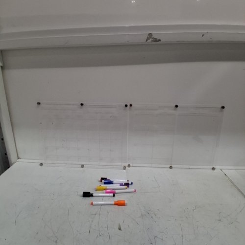 2PK ACRYLIC MAGNETIC FRIDGE CALENDAR - MONTHLY & TO DO LIST - 15" X 11" - CLEAR image 3