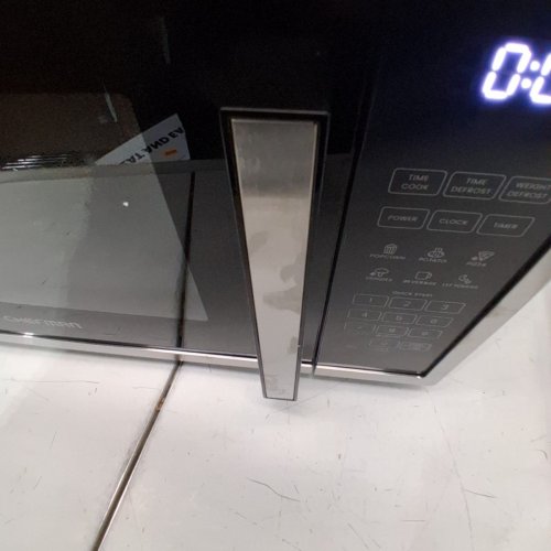 CHEFMAN 10 POWER LEVELS ECO MODE CHILD SAFETY LOCK COUNTERTOP MICROWAVE - 1000W - 1.1 CU.FT - STAINLESS STEEL - (MODEL:RJ55-SS-11-CK-CA) image 4