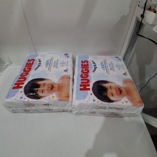 144PK HUGGIES SNUG & DRY DIAPERS - SIZE 6 - MICKEY MOUSE image 2