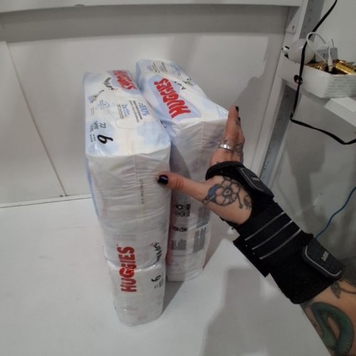 144PK HUGGIES SNUG & DRY DIAPERS - SIZE 6 - MICKEY MOUSE image 3