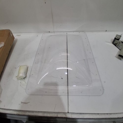 BELEEB RV SKYLIGHT REPLACEMENT - FOR 14" X 22" HOLES - 18" X 26" - CLEAR image 2