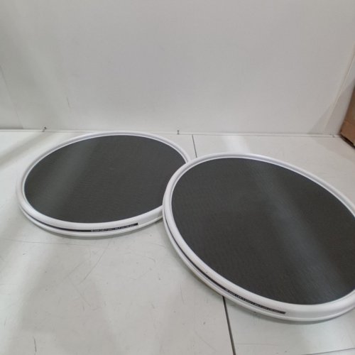 2PK COPCO NON-SKID CABINET TURNTABLE - 18" - WHITE/GREY image 3