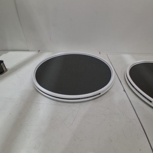 2PK COPCO NON-SKID CABINET TURNTABLE - 18" - WHITE/GREY image 4