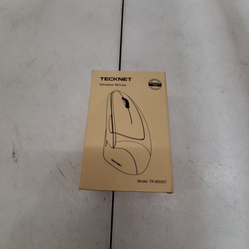 TECKNET RECHARGABLE WIRELESS ERGONOMIC BLUETOOTH VERTICAL MOUSE - BLACK - (MODEL:TK-MS007) image 5