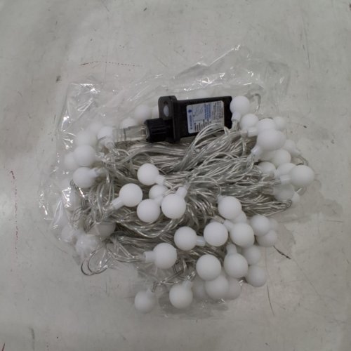 JOLYMOLY PLUG IN GLOBE STRING LIGHTS WITH REMOTE AND TIMER - 100 LED, 59FT, CONNECTABLE TWINKLE, 8 MODES - WARM WHITE image 3