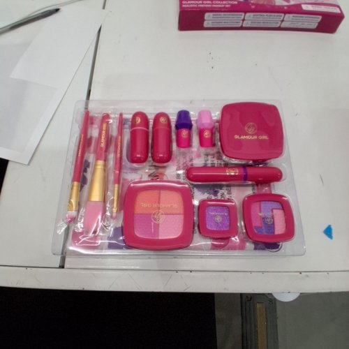14PC MAKEITUP KID'S PRETEND MAKEUP GLAMOUR GIRL COLLECTION REALISTIC MAKEUP SET - AGES 4+ image 2