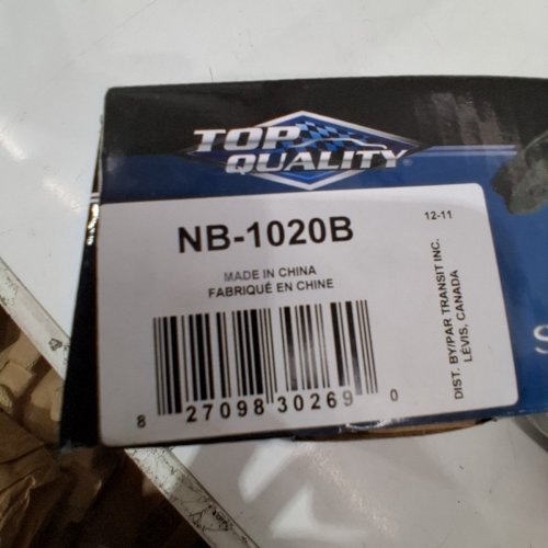 3PC TOP QUALITY REAR BRAKE ROTORS WITH SHOES FOR 2012-2019 NISSAN DATSUN (MODEL: 8-97836 + NB-1020B) image 3