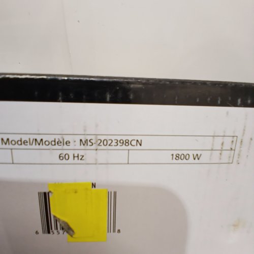 MAINSTAYS DEEP FRYER - 4 L; 1800W - BLACK / SILVER (MODEL: MS-202398CN) image 4
