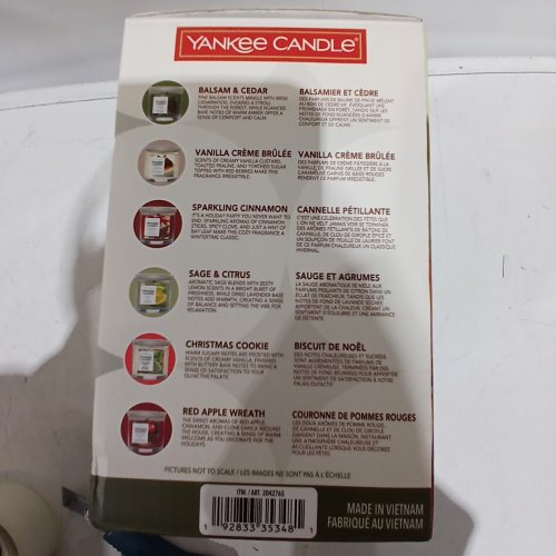 6PC YANKEE CANDLE VARIETY PACK - 4.3 OZ EACH (MODEL: 2042765) image 5