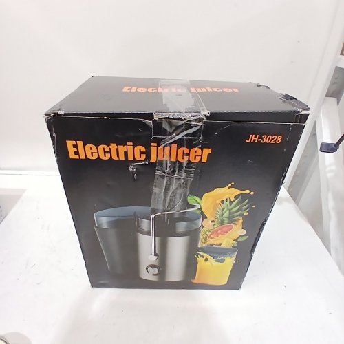 ELECTRIC JUICER MACHINE FOR FRUIT AND VEGETABLES - BLACK (MODEL: JH-3028) image 6