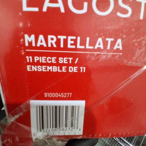 7PC LAGOSTINA MARTELLATA 3-PLY COPPER COOKWARE SET image 2