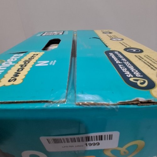 136PK PAMPERS SWADDLERS DIAPERS - NEWBORN SIZE image 3