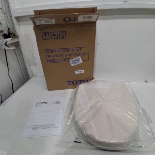 TOTO SOFTCLOSE ELONGATED TOILET SEAT - BONE (MODEL: SS114#03) image 2