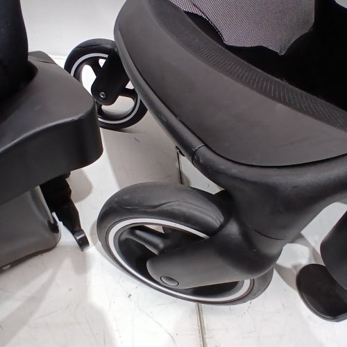 2PC EVENFLO OTTO+ LITEMAX INFANT CAR SEAT AND STROLLER TRAVEL SYSTEM - BLACK AND TAN (MODEL: TS200112561C) image 7