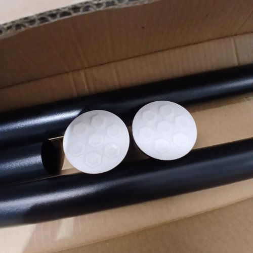 ROOM DIVIDER TENSION ROD - 102" -122" - BLACK image 4