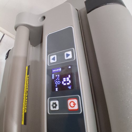 EUHOMY PORTABLE ELECTRIC CAR REFRIGERATOR, APP CONTROL, 12V / -4℉~68℉ WITH 12/24V DC & 110-240V AC - 35L - 27.5" X 15.0" X 13.6" - BLACK/GREY (MODEL: CF-35) image 2