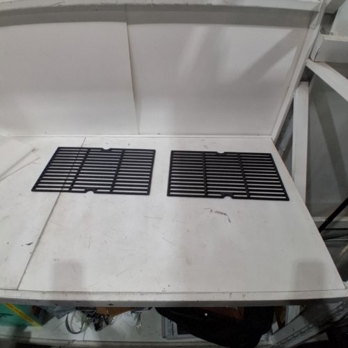 2PC REPLACMENT GRILLS- 11" X 18" - BLACK image 2