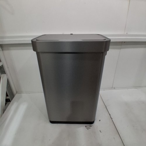 EKO DELUXE MIRAGE-T MOTION SENSOR LID TRASH CAN - 50L - SILVER (MODEL: EK9378) image 3