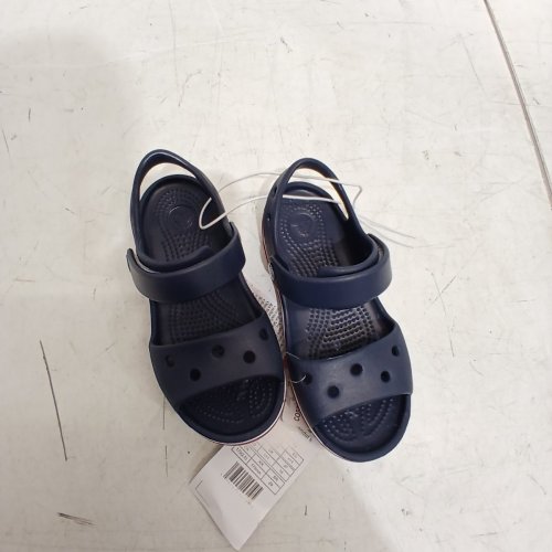 CHILDREN'S CROCS BAYABAND FLAT SANDAL - SIZE 11 - NAVY image 2