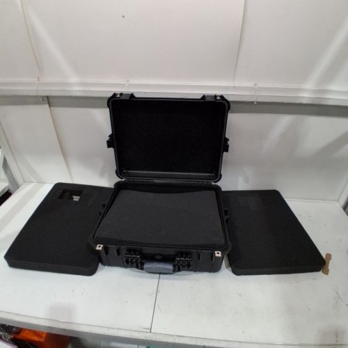 MEIJIA PORTABLE WATERPROOF PROTECTIVE CASE WITH FOAM INSERT - BLACK image 2