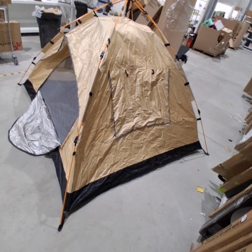 TOYTEXX POP UP TENT- 49" x 59" x 82" - BLACK AND TAN image 6