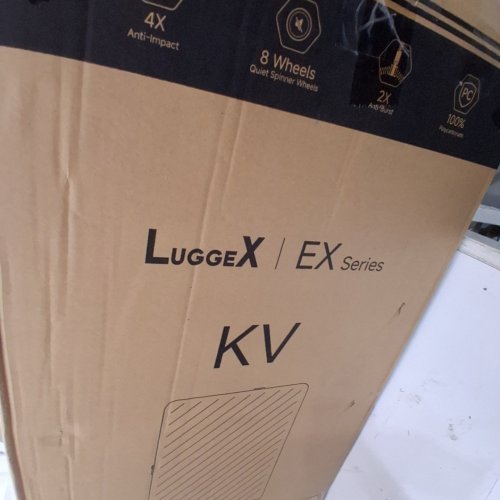 LUGGEX EX SERIES HARD SHELL SUITCASE FOR TRAVELLING, WITH TSA LOCK - 28" - PURPLE (MODEL: KV-CY28-CA) image 2