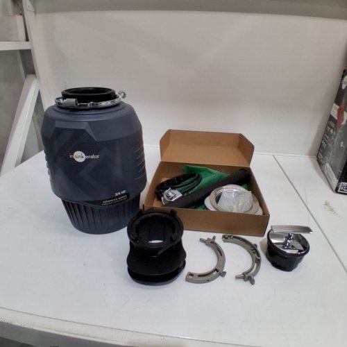 INSINKERATOR ADVANCED SERIES EVOLUTION COVER CONTROL FOOD WASTE DISPOSAL - 3/4 HP - GREY image 2
