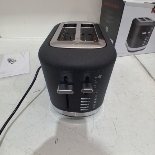 KITCHENAID 2 SLICE TOASTER - 4 FUNCTIONS - 120 V - 900W - BLACK (MODEL: KMT2109PL) image 3