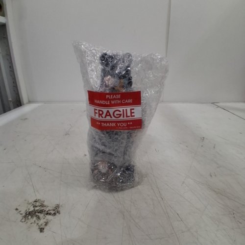 GNOMES IN TROUBLE WITH BEAR STATUE -10" - BLACK image 4