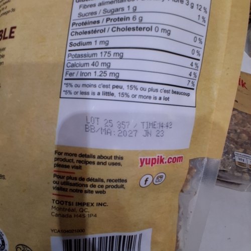 2 YUPIK WALNUT HALVES & PIECES - 1KG EACH/2.2LBS image 2