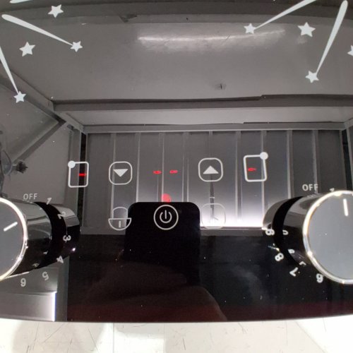 DISENVIR 2 BURNER ELECTRIC COOKTOP WITH LCD TOUCH, KNOB CONTROL, TIMER & SAFETY LOCK - 110V 24" - BLACK (MODEL: DSC-PF6022SGB-USM) image 2