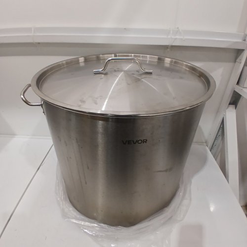 HEAVY DUTY COMMERCIAL GRADE STOCK POT WITH BASKET / HANDLE & LID - 100QT - STAINLESS STEEL (MODEL: SP100QT505006S) image 5