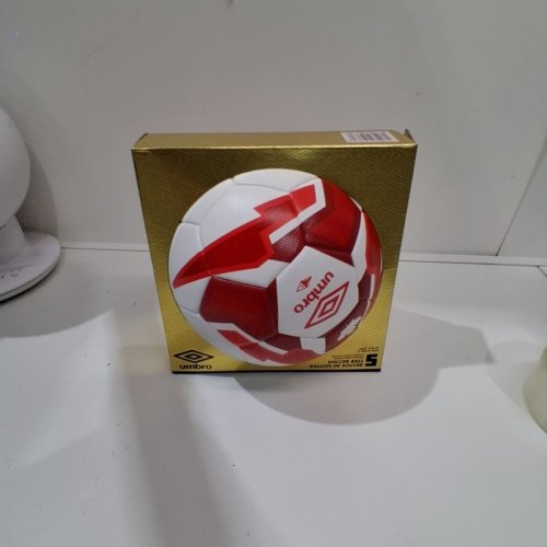 UMBRO CANADA CANADIAN SOCCER BALL - SIZE 5 - RED/WHITE (MODEL: 6976782034981) image 3