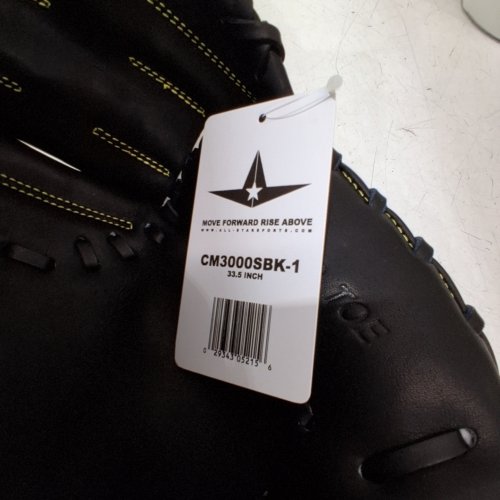ALL-STAR POR ELITE CATCHER'S BASEBALL MITT - 33.5" - RIGHT HAND THROWER - BLACK (STYLE: CM3000SBK-1) image 2