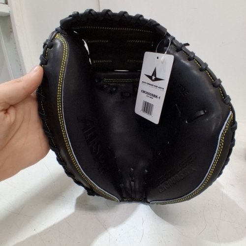 ALL-STAR POR ELITE CATCHER'S BASEBALL MITT - 33.5" - RIGHT HAND THROWER - BLACK (STYLE: CM3000SBK-1) image 3