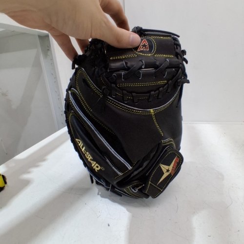 ALL-STAR POR ELITE CATCHER'S BASEBALL MITT - 33.5" - RIGHT HAND THROWER - BLACK (STYLE: CM3000SBK-1) image 4