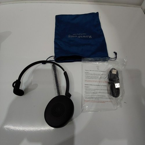 ROWN FUSNY WIRELESS BLUETOOTH NOISE CANCELING HEADSET - BLACK (MODEL: R03U) image 3