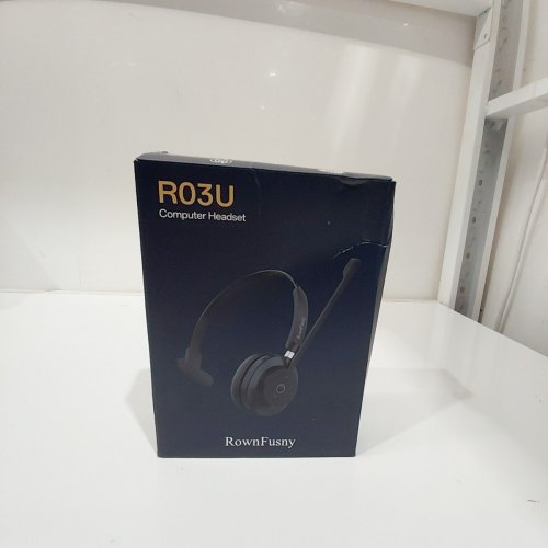 ROWN FUSNY WIRELESS BLUETOOTH NOISE CANCELING HEADSET - BLACK (MODEL: R03U) image 4