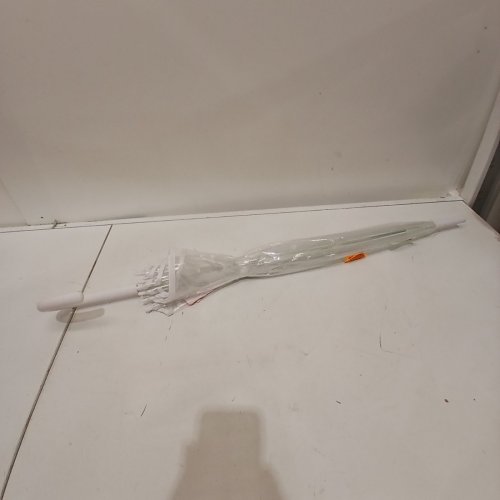 BUBBLE CLEAR UMBRELLA - 45" - CLEAR/WHITE image 3