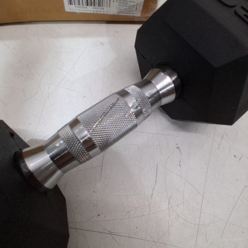 CAP BARBELL COATED DUMBBELL - 20LBS - BLACK image 3