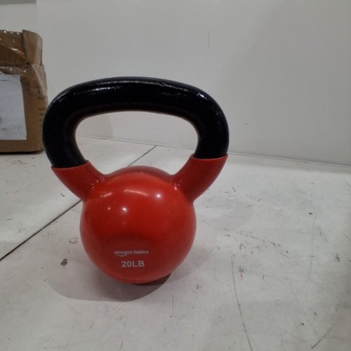 AMAZON BASICS KETTLEBELL - 20 LBS - RED image 2