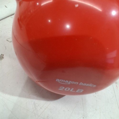 AMAZON BASICS KETTLEBELL - 20 LBS - RED image 3