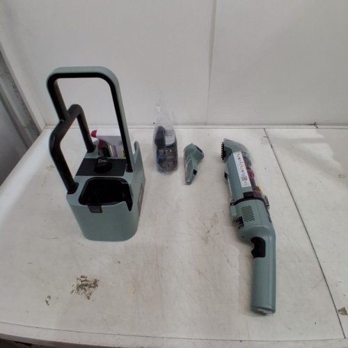 SHARK STAINFORCE CORDLESS HANDHELD CARPET/UPHOLSTERY STAIN CLEANER - TEAL (MODEL: HX101C) image 3