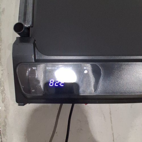 COMPACT UNDER DESK WALKING TREADMILL - 3.0HP - 0.6-7.6MPH - 350LB MAX - BLACK (MODEL: V300) image 2
